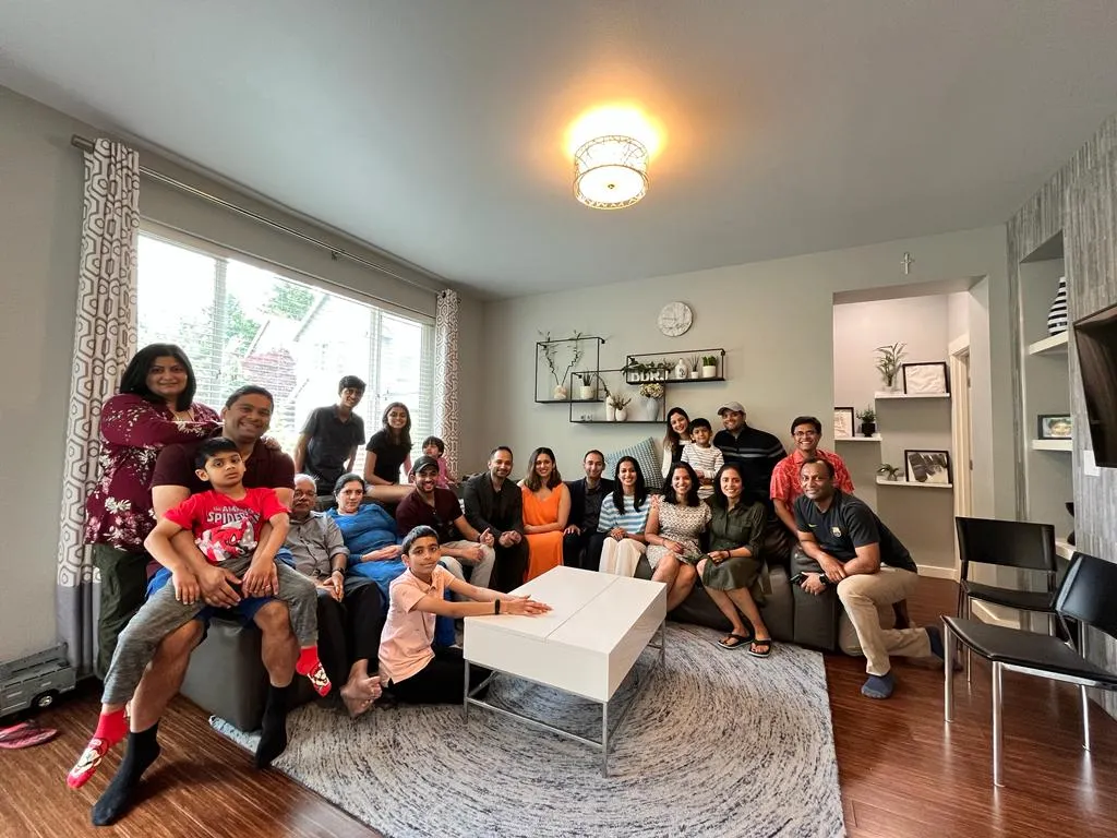 Seattle diaspora gathering of the Panikulam family